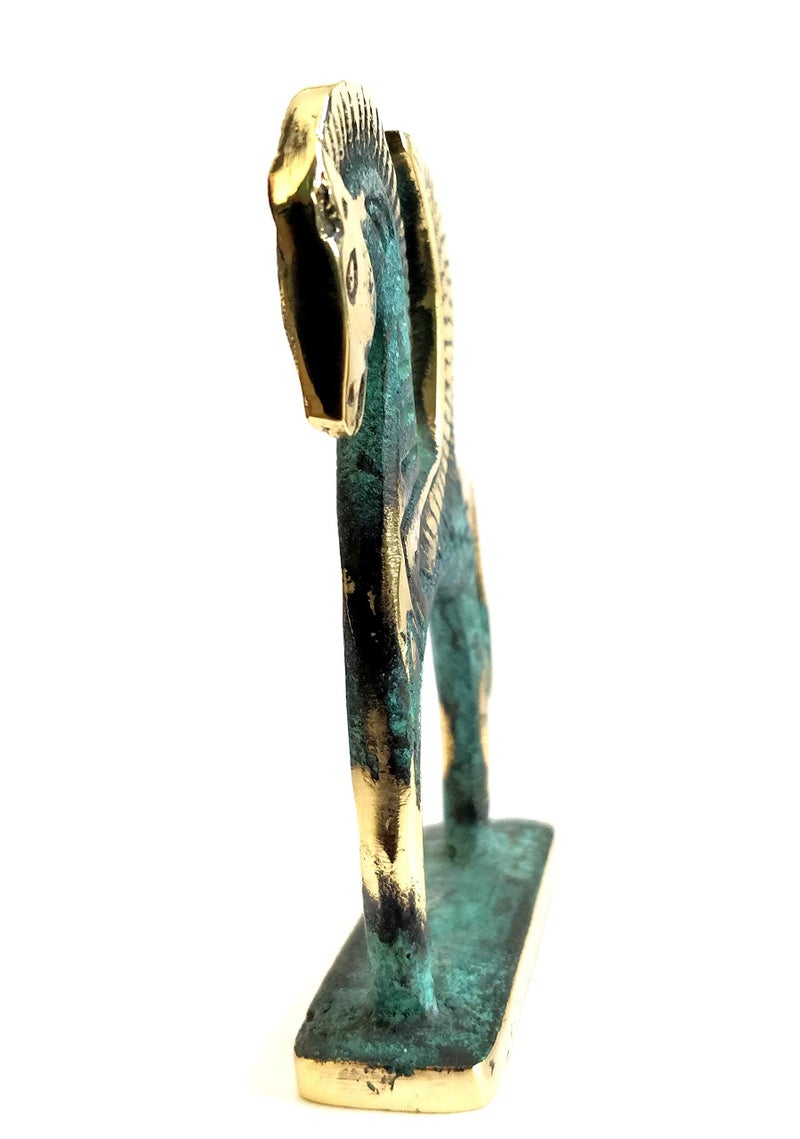 Iconsgr Ancient Greek Bronze Museum Statue Replica of Pegasus (176) - Image 5